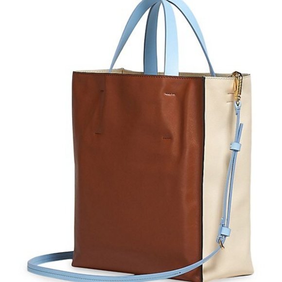 Marni Small Museo Soft Leather Tote - Picture 2 of 4